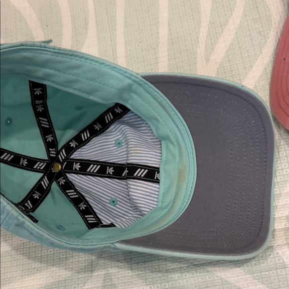 Adidas Trio of Teal, Maroon, and Light Gray Caps main image 11